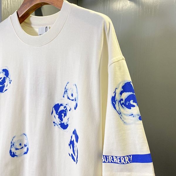 超人気 バーバリー ローズ Tシャツ 偽物 レギュラーフィット 8081394